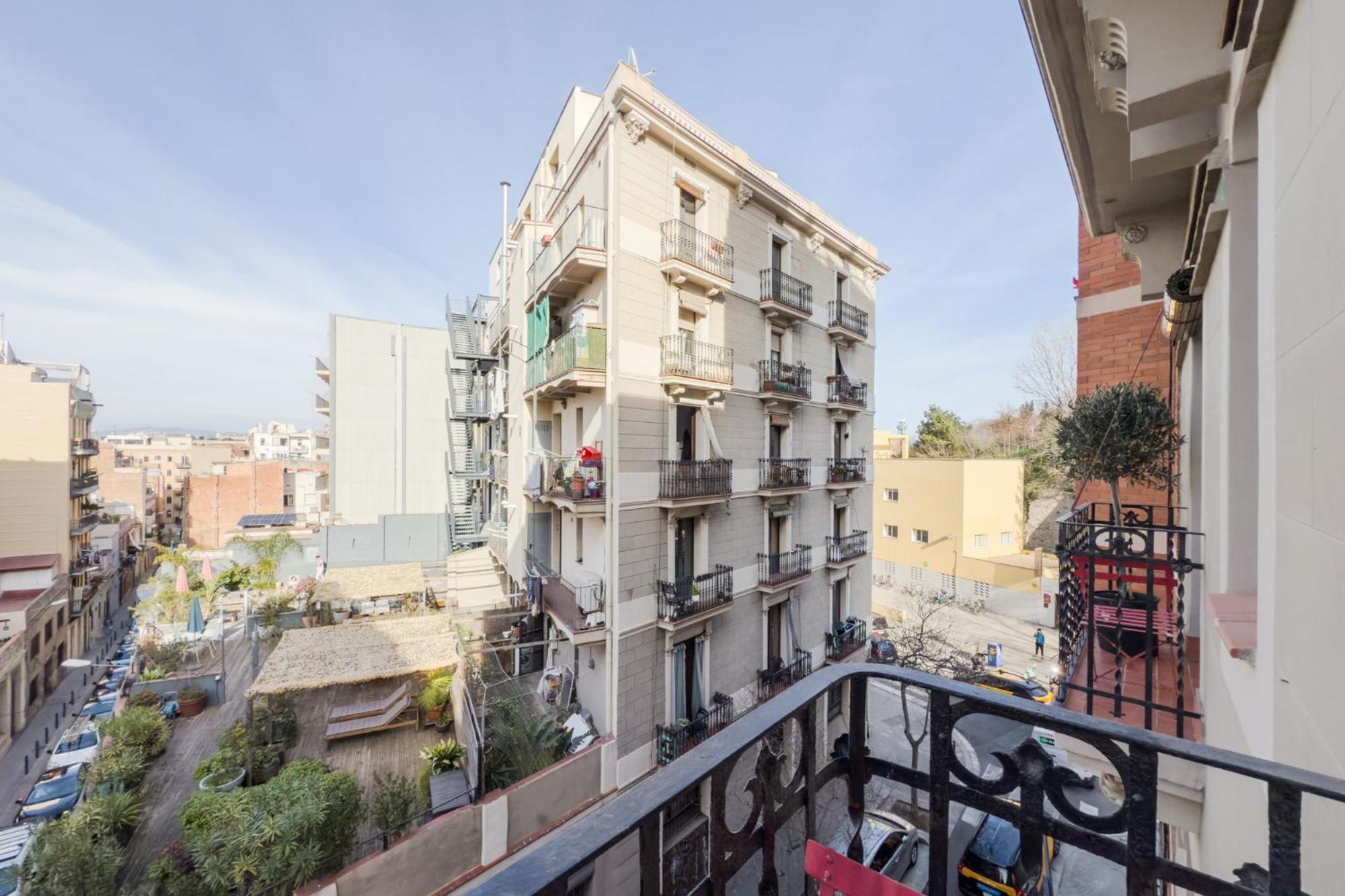 Magalhaes - Trad Flat In Poble Sec, Near Ramblas Barcelona Eksteriør billede