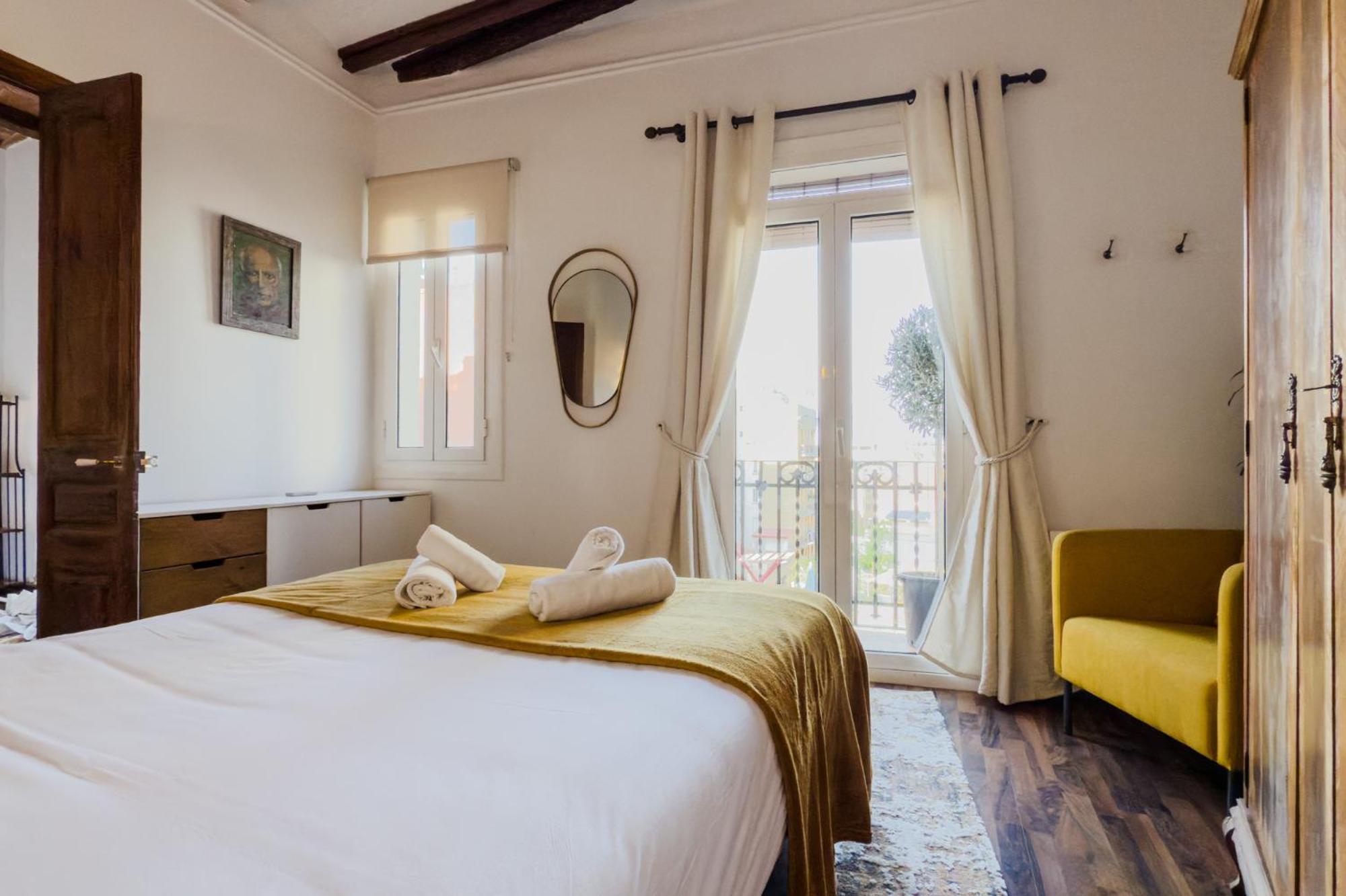 Magalhaes - Trad Flat In Poble Sec, Near Ramblas Barcelona Eksteriør billede