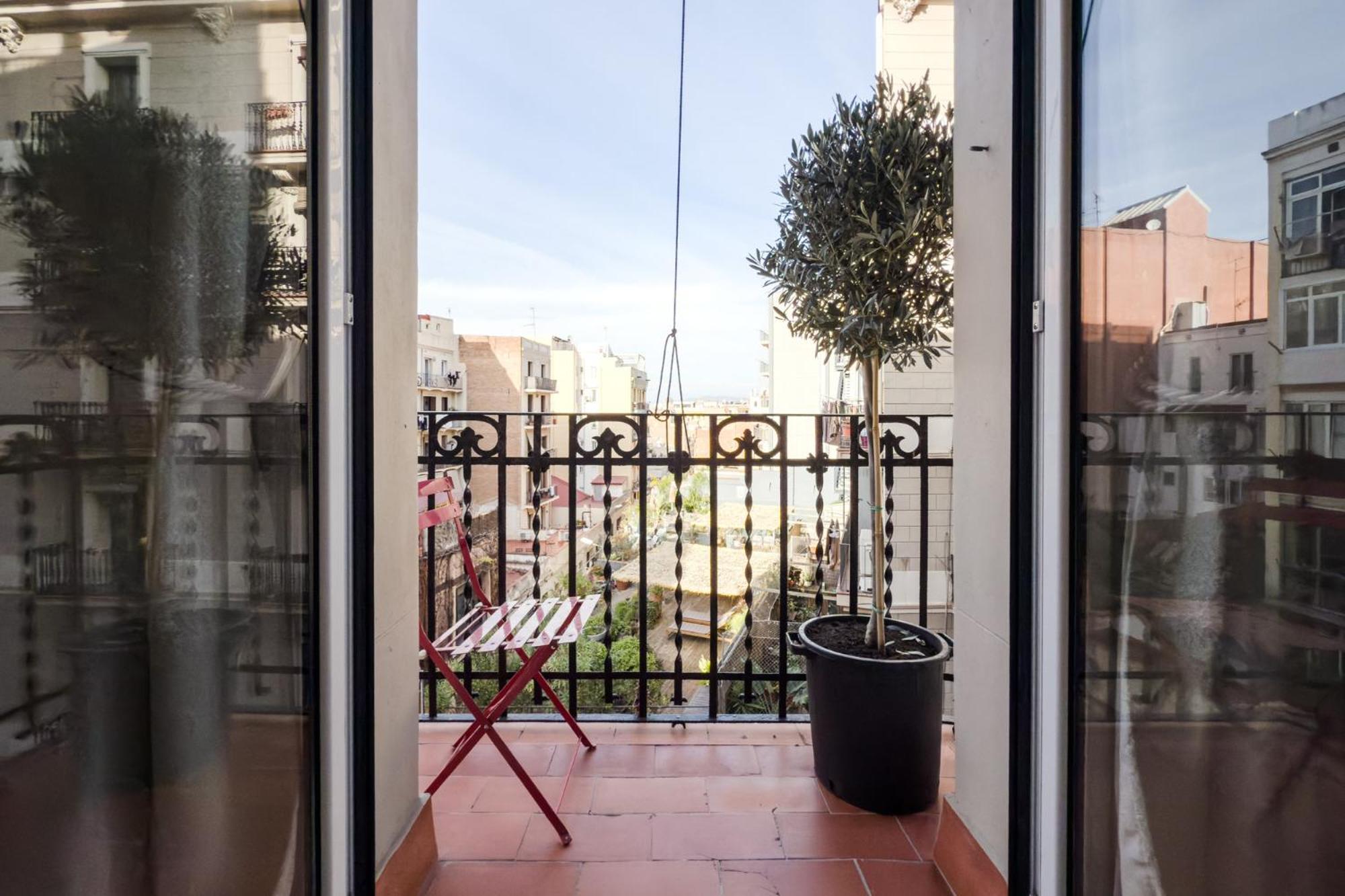 Magalhaes - Trad Flat In Poble Sec, Near Ramblas Barcelona Eksteriør billede